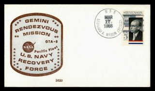 Dr Who 1966 Uss Leonard Mason Naval Ship Space Recovery Force Gemini F23495