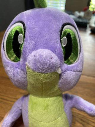 Build A Bear My Little Pony Spike The Dragon Plush Soft Toy Stuffed Purple Green 2