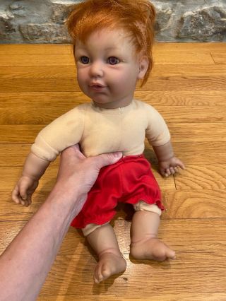 BABY SO REAL IRWIN TOY 2007 RED HEADED 16 