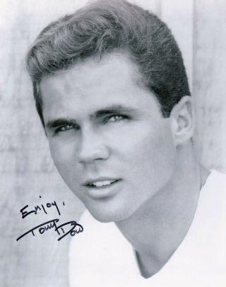 Tony Dow,  Signed Photograph “my Gq Look” Wally Cleaver,  Leave It To Beaver