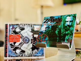 Rob Zombie Signed Autographed Cd The Sinister Urge White Twins Of Evil Tour