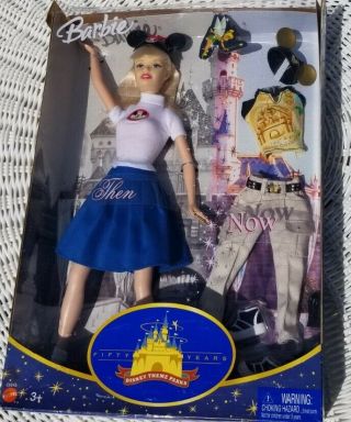 Barbie Doll Disney Theme Parks Then Now Mouseketeer Mickey Mouse Outfit