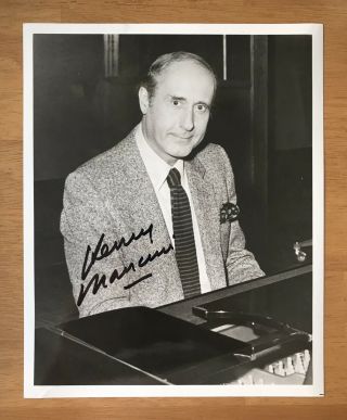 Henry Mancini Signed/autographed 8x10 Photograph Award Winning Composer