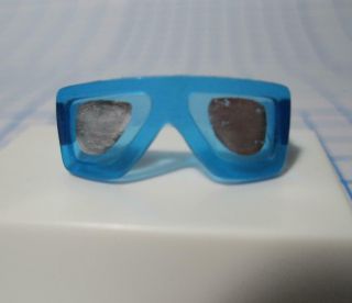 Vtg 1983 Sun Gold Malibu Ken Lovin Doll Clothes - Blue Mirrored Sunglasses/glasses