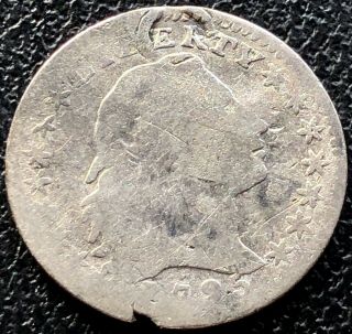 1795 Flowing Hair Half Dime 5c Very Rare Early Date 15503