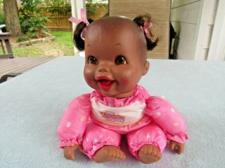 1995 Toy Biz Doll African American Baby Tumbles Surprise