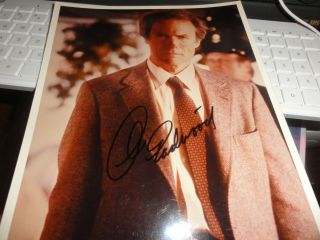 Clint Eastwood Signed Dirty Harry 8 X10 Color Still,