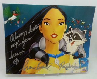 Autographed 8x10 Glossy Picture Irene Bedard Pocahontas Always Listen Your Heart