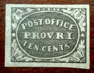 Buffalo Stamps: Scott 10x2 Postmaster Provisional,  Mng & Vf - Jumbo,  Cv = $1,  100