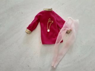 Vintage Barbie Sized Maddie Mod Clone Strawberry Parfait Outfit