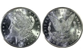 1885 Cc Morgan Silver Dollar Pcgs Ms63,