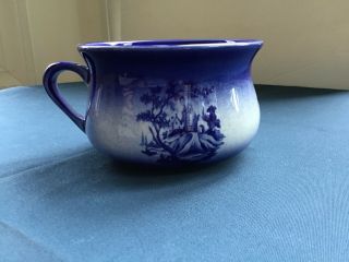 Vintage Empress Ironstone Staffordshire England Flow Blue Mug/cup