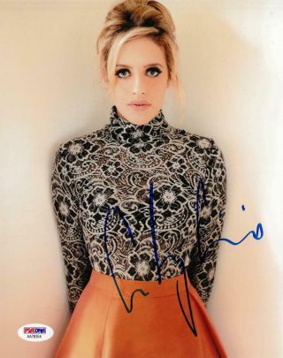 Carly Chaikin Signed Authentic Autographed 8x10 Photo Psa/dna Aa78354