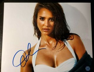 Sexy Jessica Alba Hot Cleavage Authentic Signed Autographed 8x10 Photo