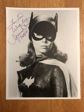Yvonne Craig Batgirl Autograph Signed 8x10 Photo Batman 66 Authentic