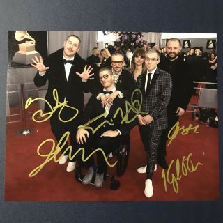 Portugal The Man Full Band Signed 8x10 Photo Autographed John Gourley Rare