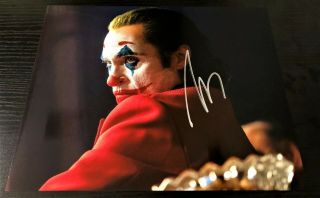 Joker - Joaquin Phoenix Signed 8x10 Photo With Certified Autograph