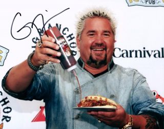 Guy Fieri Signed 8x10 Photo Autographed Picture,