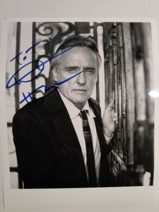 Dennis Hopper Signed Photo Gotten 1st Hand 100 Guaranteed Authentic Real Deal