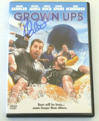 Rob Schneider Authentic Signed Grown Ups Dvd Autographed
