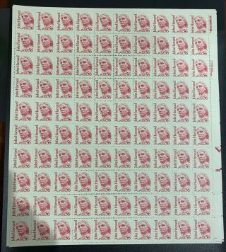2190 Postage Sheet - Listing For One Sheet (gd 7/10)
