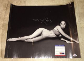 Megan Fox - Authentic Signed/autographed 16x20 Photo W/psa Dna