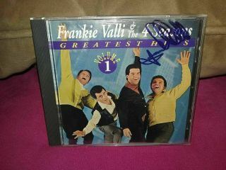 Frankie Valli & The Four Seasons Vol.  1 Cd - Signed Autographed By Frankie Valli