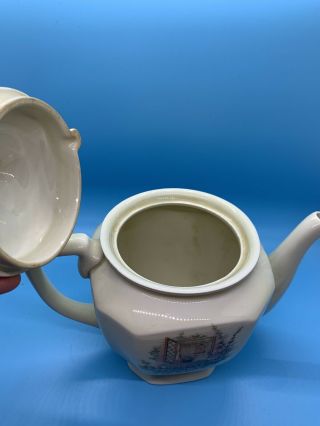 COORS POTTERY THERMO PORCELAIN TEAPOT OPEN WINDOW Pattern 2