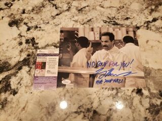 Seinfeld Soup Nazi Larry Thomas No Soup For You Autographed 8x10 Jsa Signed
