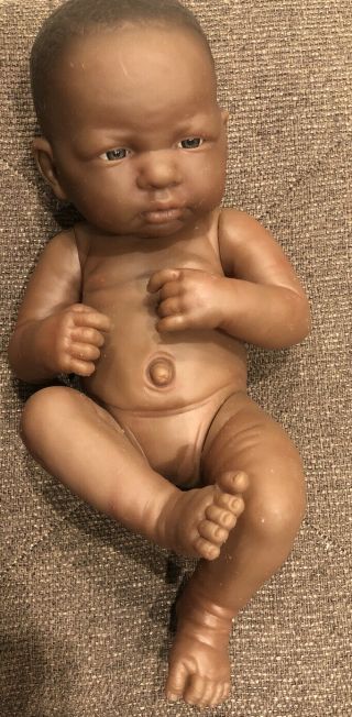 Berenguer 23 - 06 Natural African American Baby Doll Life Like