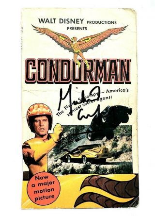 Rare Hand - Signed Condorman Michael Crawford Photo - Disney Movie Book Autograph