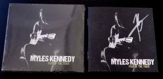 Myles Kennedy - Autographed " Year Of The Tiger " Signed Cd Booklet & Cd