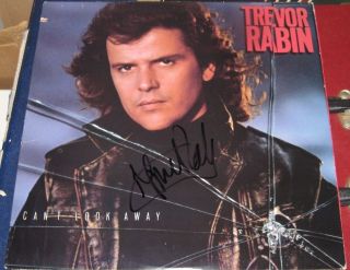 Trevor Rabin Yes Guitarist Signed 1989 Can 
