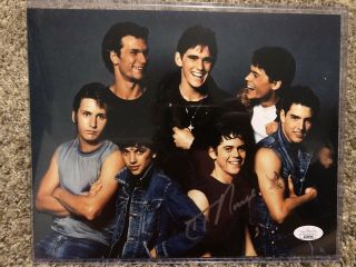 C.  Thomas Howell The Outsiders Autographed 8x10 Photo With Jsa