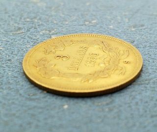 1856 - S Indian Princess $3 Dollar Gold Piece Small S 3