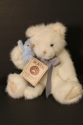 Boyds Bear Friend Whiskers P Tweeter The Cat W/tag
