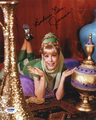 Barbara Eden I Dream Of Jeannie Autographed Signed 8x10 Photo Psa/dna