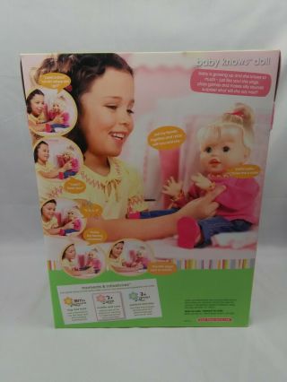 2007 Fisher Price Little Mommy Baby Doll M 3096 Baby Knows / Bilingual 3