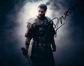 Russell Crowe Autographed 8x10 Photo Signed Autograph Picture With