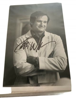 Robin Williams Signed Photo Patch Adams Movies Comedy Television