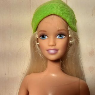 Barbie Teen Skipper Doll Nude Blonde Blue Eyes Slim Body Vtg 90s For Ooak