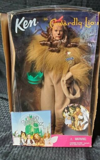 Ken As Cowardly Lion The Wizard Of Oz Barbie