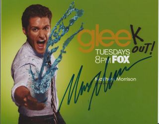 Matthew Morrison Glee Will Schuester Actor Signed 8x10 Autographed Photo W/coa