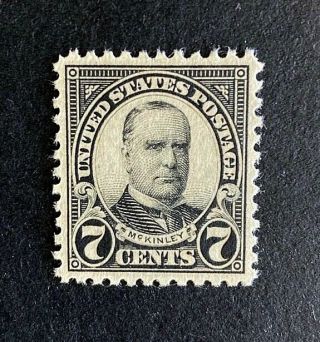 Us Stamps,  Scott 559 1923 7c Mckinley 2018 Pse Cert - Gc Xf 90 M/nh.  Fresh