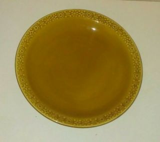 Vintage Connemara Erin By Celtic Irish Fine Earthenware Large Mustard Plate 10 "