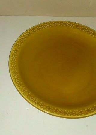 Vintage Connemara Erin by Celtic Irish Fine Earthenware Large Mustard Plate 10 