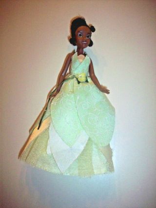Disney World Parks Princess Mini 6 " Doll With Dress & Shoes Tiana
