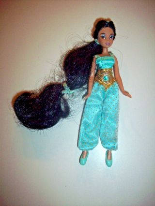 Disney World Parks Princess Mini 6 " Doll With Dress & Shoes Jasmine