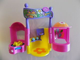 Polly Pocket Pollyworld 2002 Amusement Park Ticket Booth,  Carnival Games 2