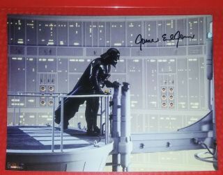 James Earl Jones Hand Signed Autographed Photo 8 X 10 W/holo Star Wars